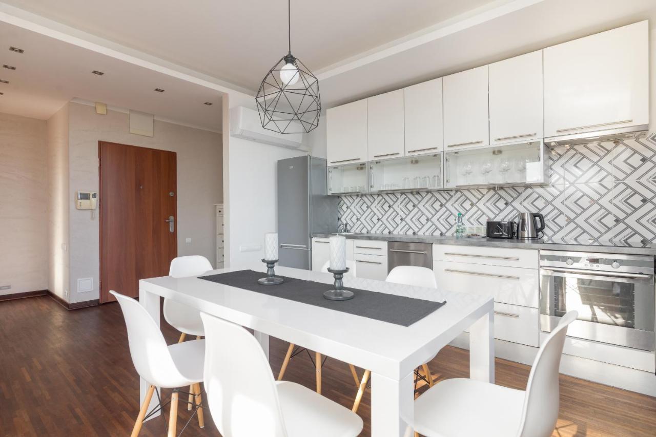 Mokotow Premium Apartment With Terrace Varşovia Exterior foto