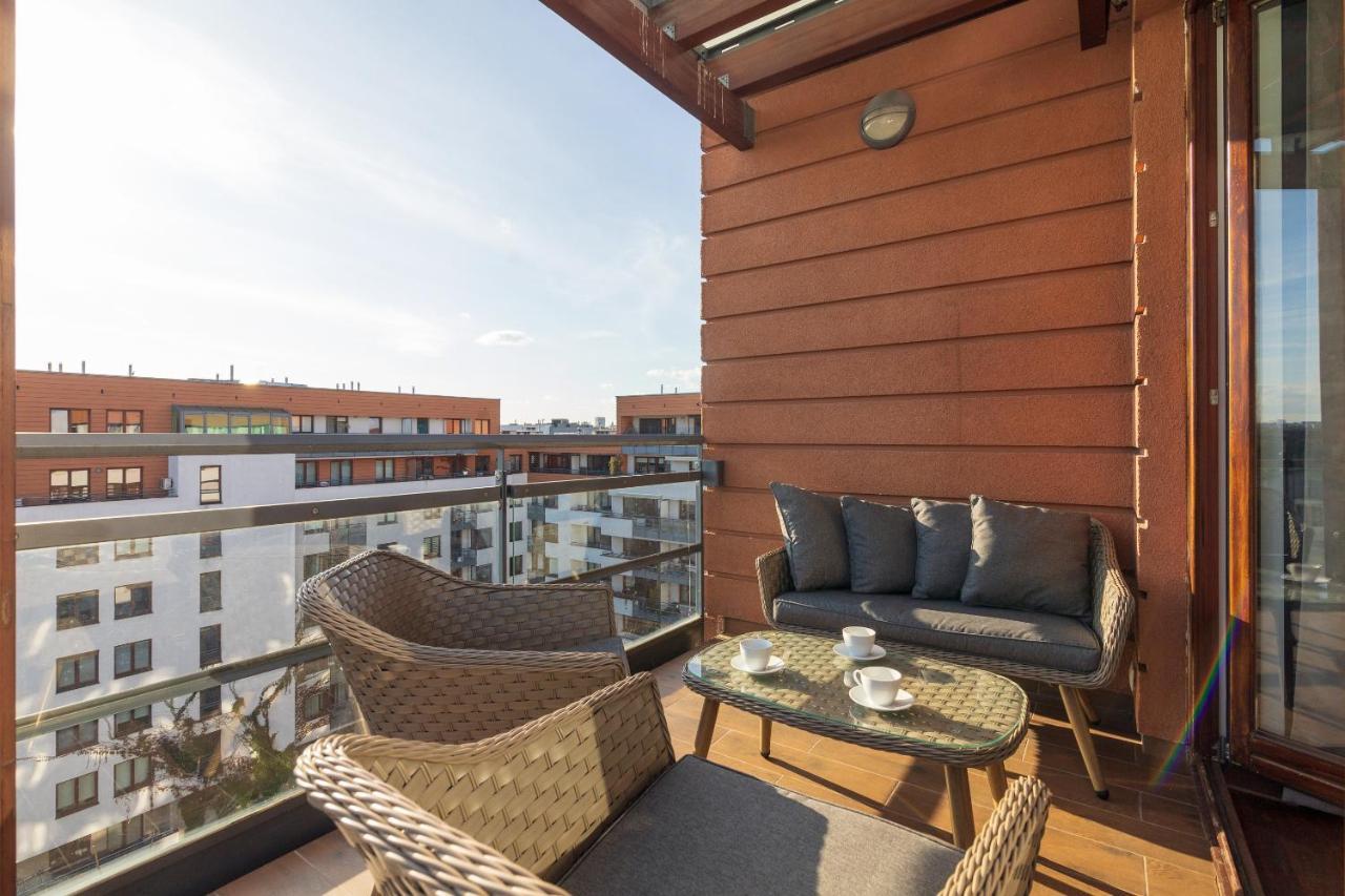Mokotow Premium Apartment With Terrace Varşovia Exterior foto