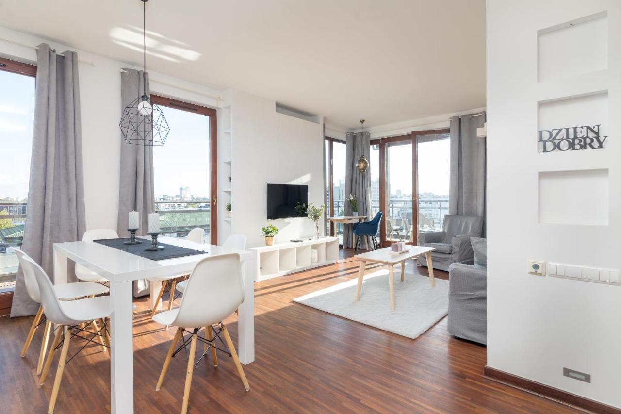 Mokotow Premium Apartment With Terrace Varşovia Exterior foto