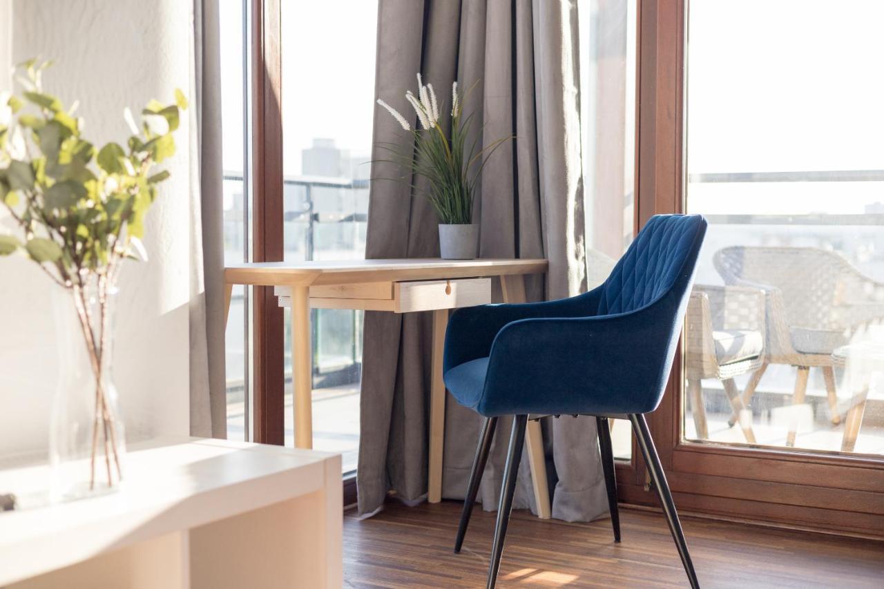 Mokotow Premium Apartment With Terrace Varşovia Exterior foto